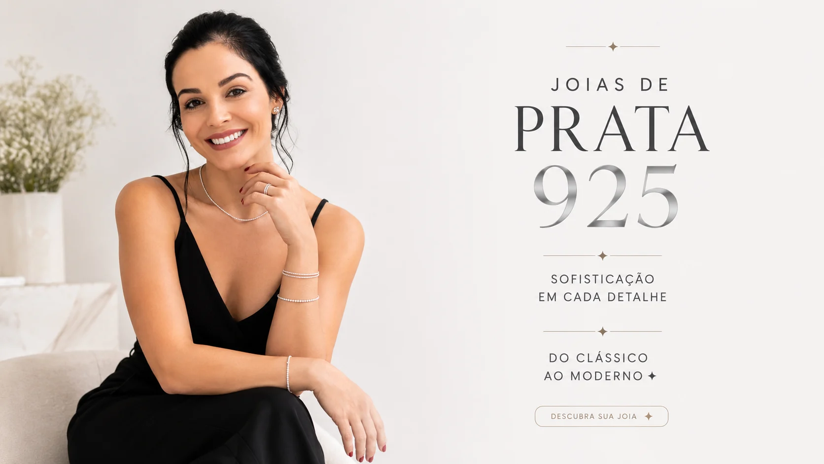 Coleção de joias em prata 925
